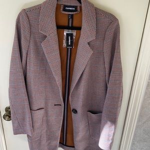 Express NWT plaid Blazer